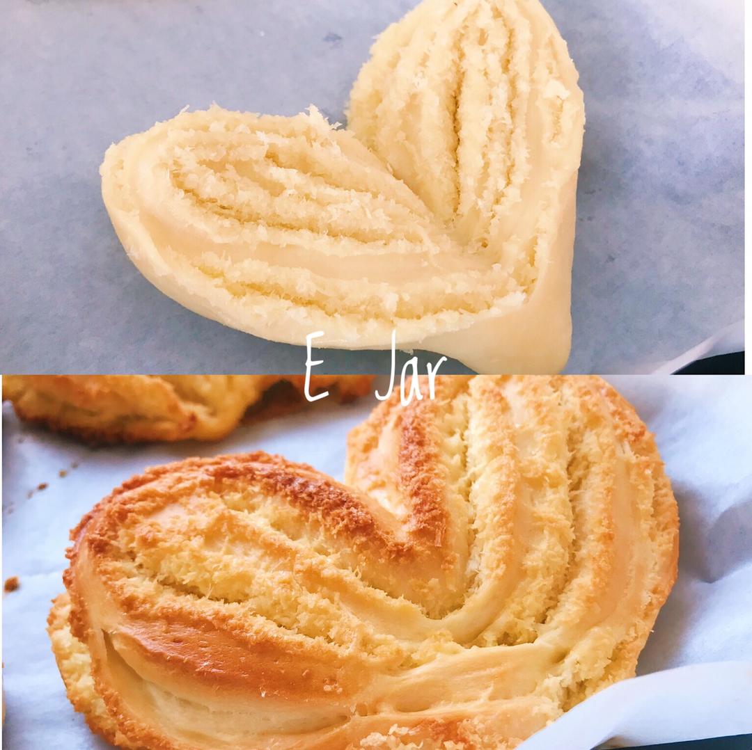 心形椰蓉面包