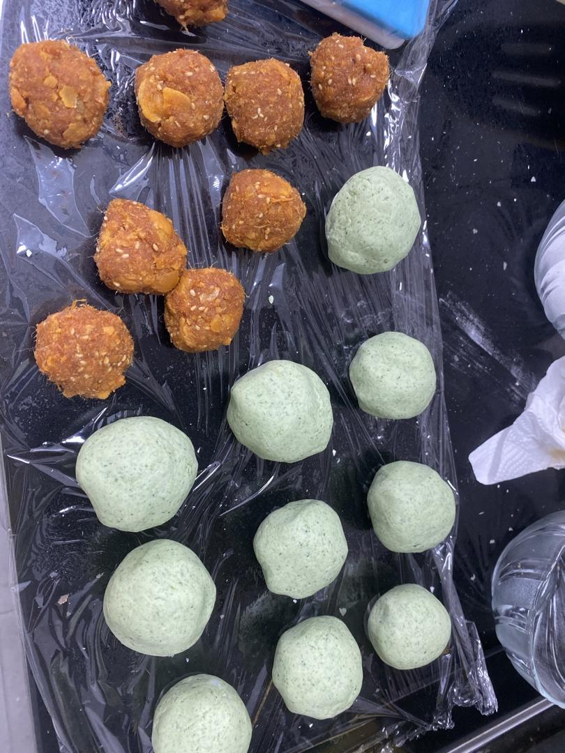 🔥超好吃肉松蛋黄青团-Q弹软糯不粘不塌