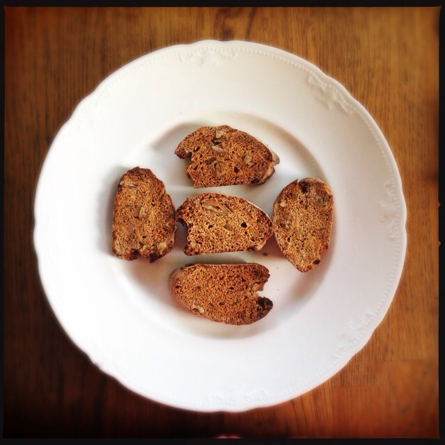 无油咖啡坚果意式脆饼