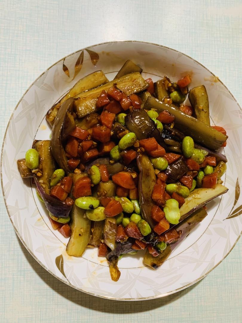 史上最低卡青豆烧长茄子