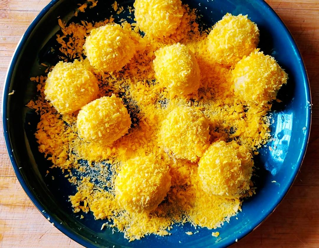 面包糠炸汤圆的做法