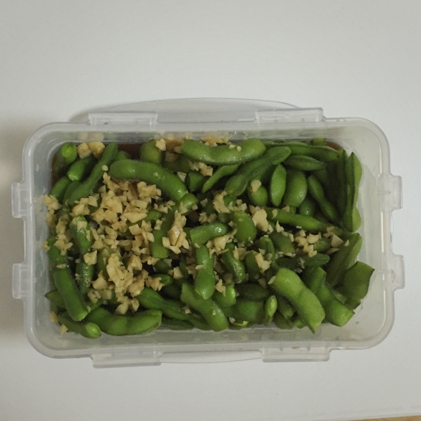 凉拌毛豆
