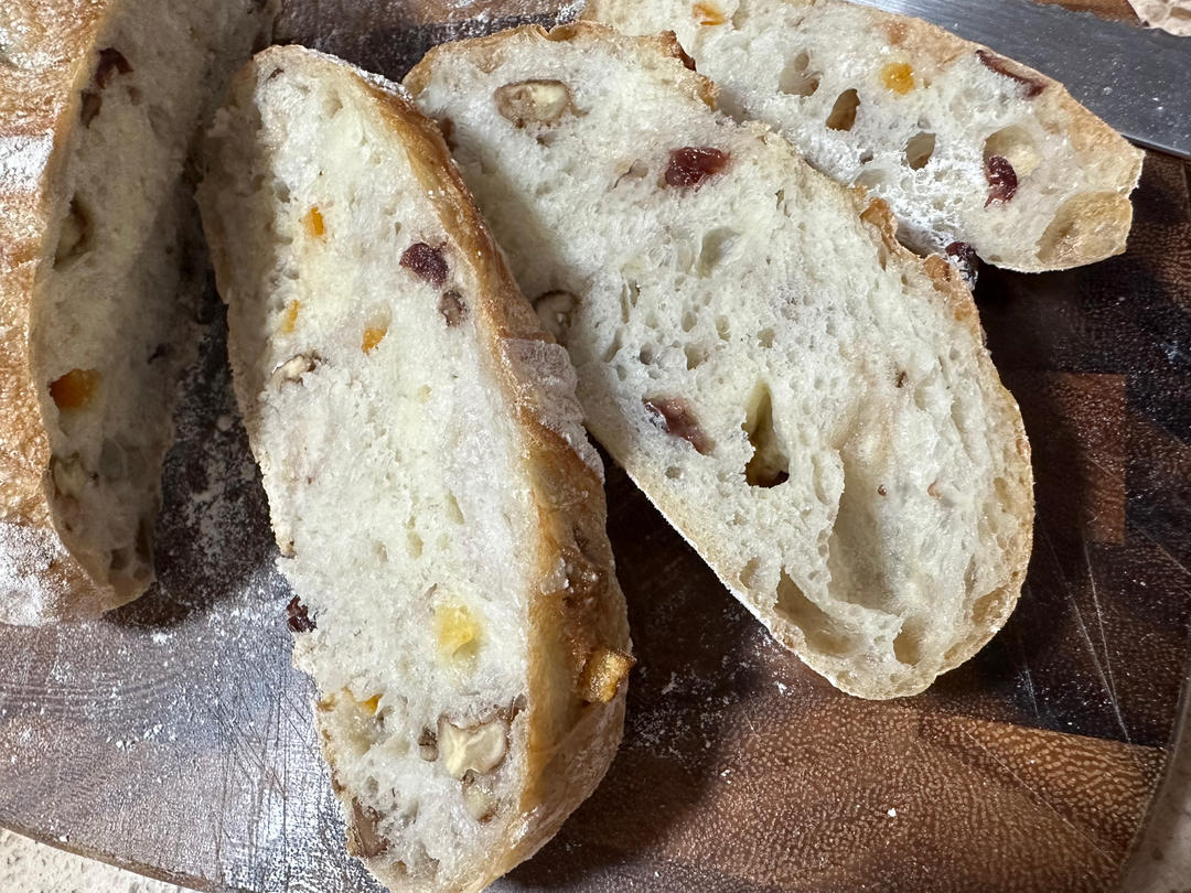 欧包的秘密（免揉/大孔洞/核桃/超简单）