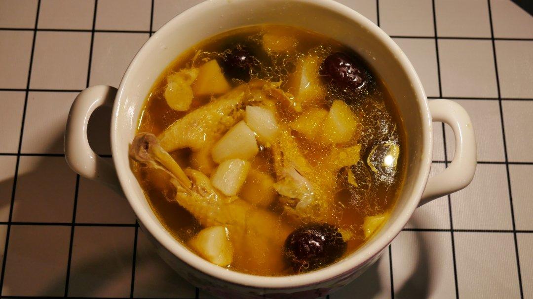 迷迭香：山药煲鸡汤