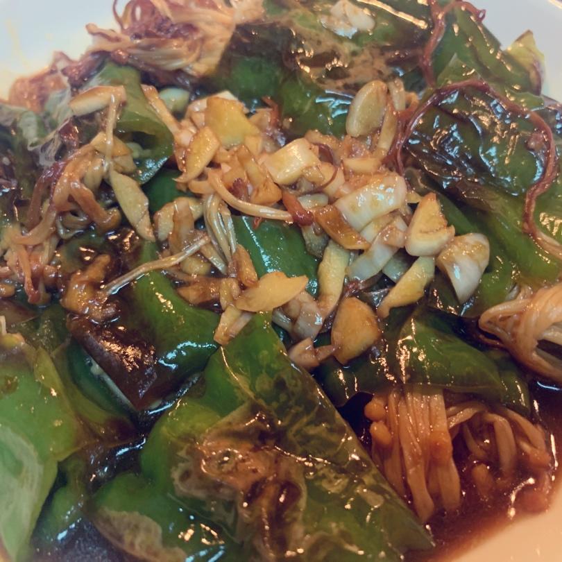 青椒金针菇