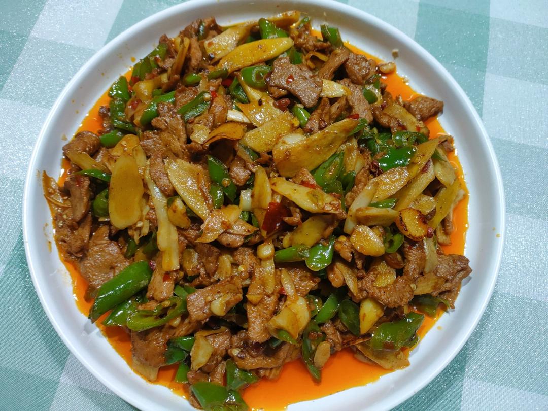 姜爆鸭子（子姜炒鸭子）