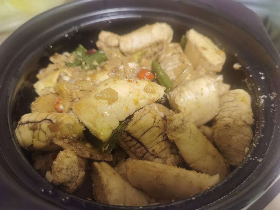 🔥🐟无敌下饭的家常烧鱼籽（干锅鱼杂）🍚🥤