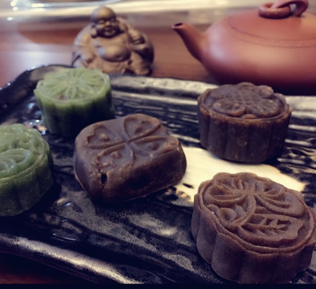 桃山皮月饼