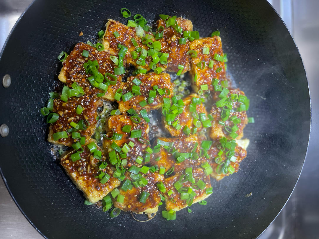 平底锅版铁板脆皮豆腐，赛过路边摊