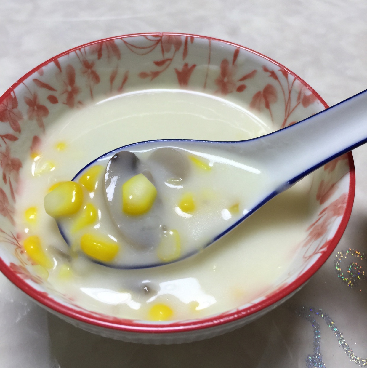 蘑菇粟米忌廉汤
