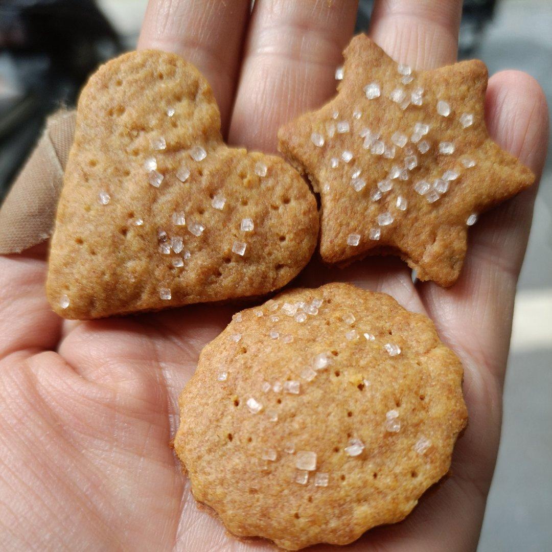 比桃酥好吃的玉米杂粮饼干😋