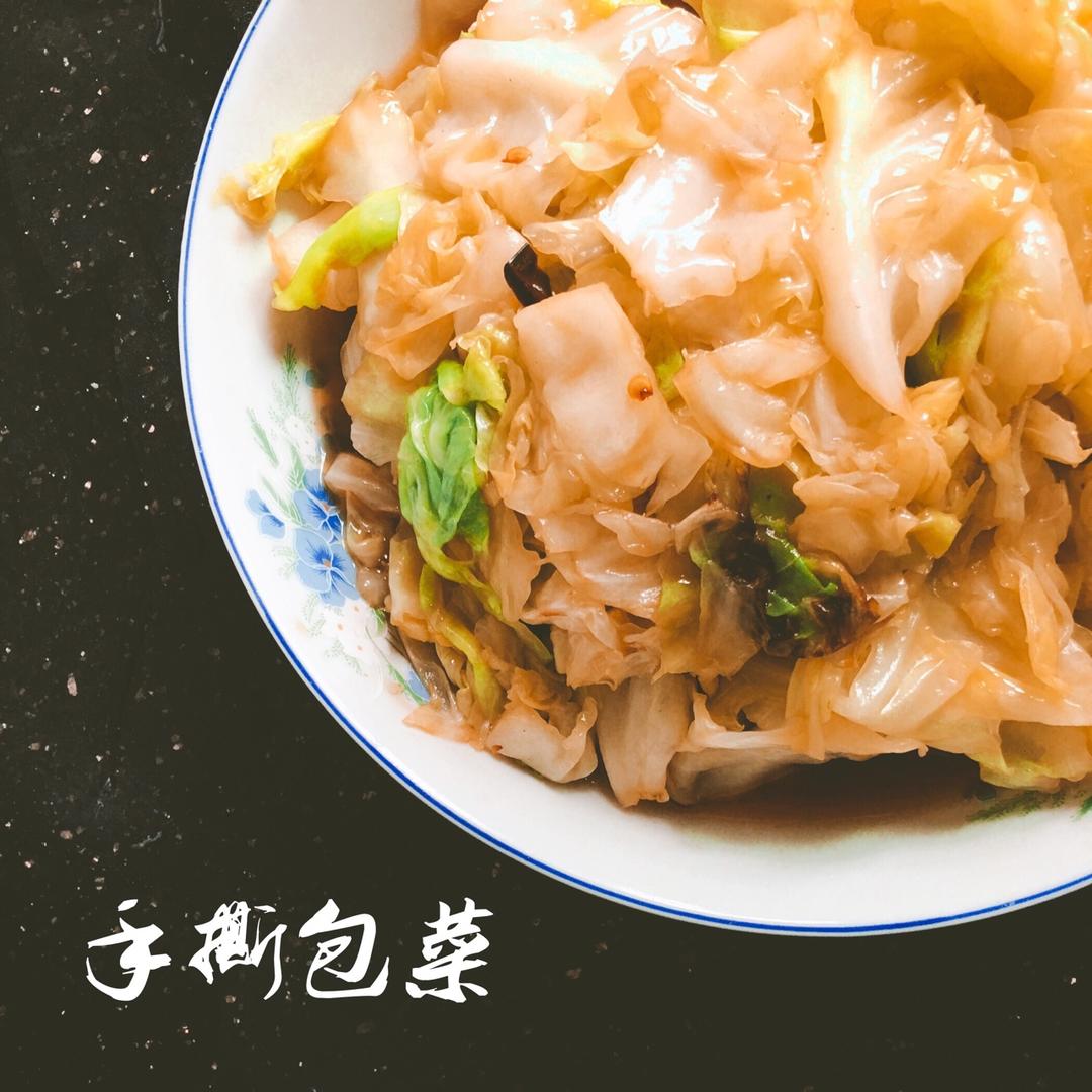手撕包菜的入味烧法