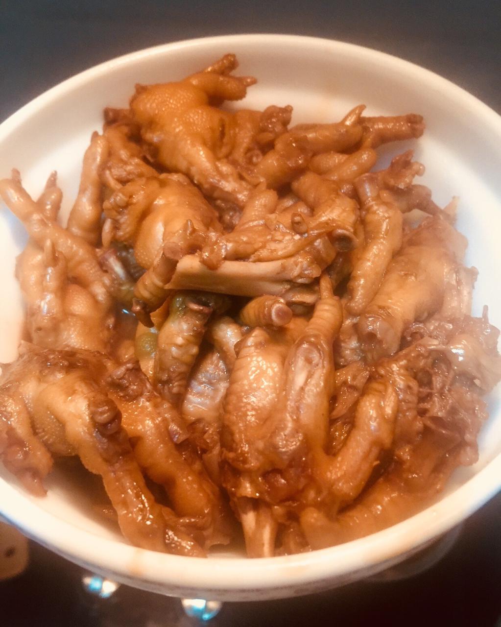 香辣卤鸡爪