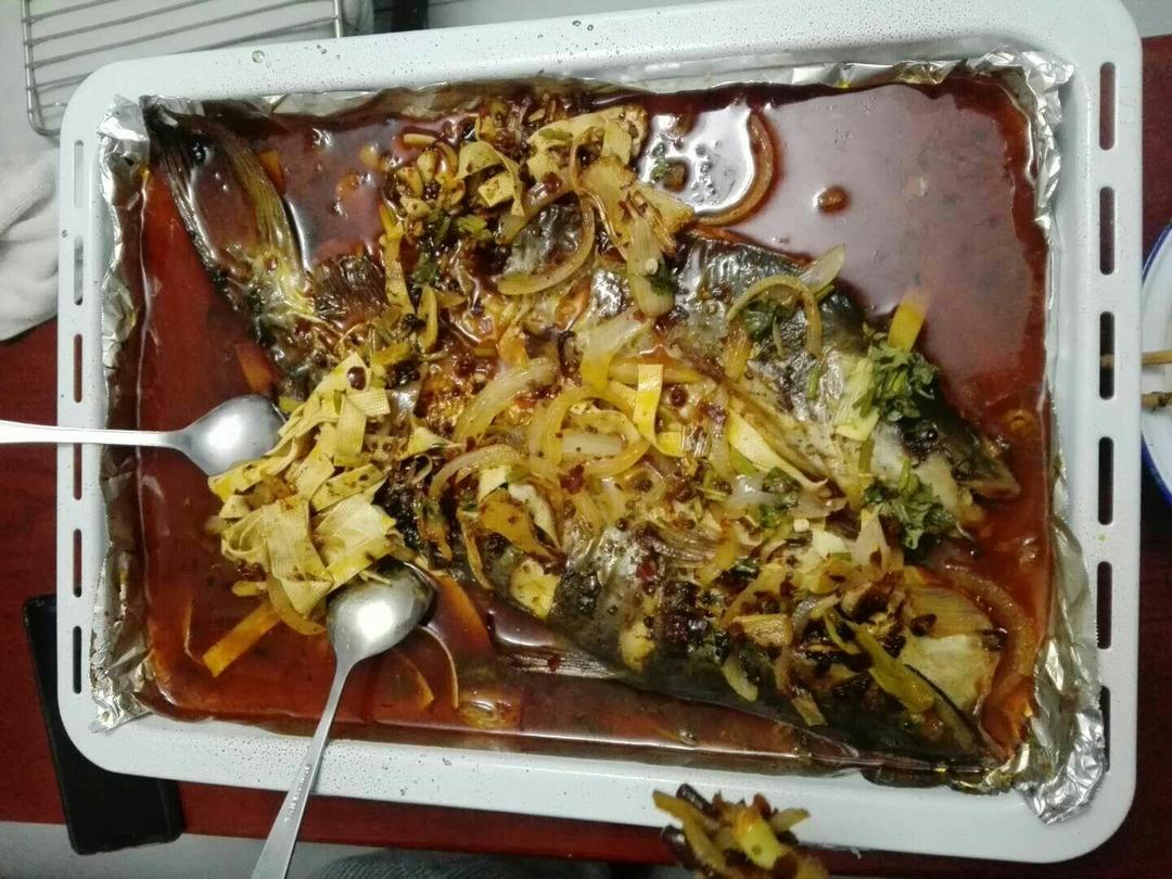 荔枝香辣烤鱼——北鼎烤箱食谱