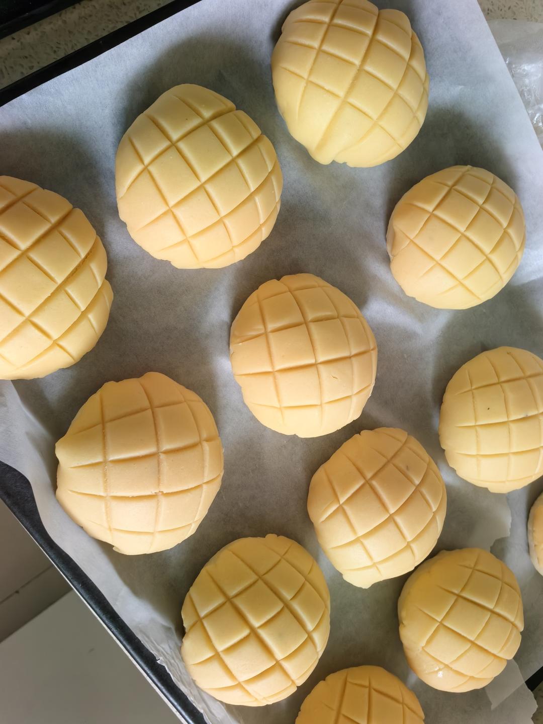 港式菠萝包的做法 步骤15