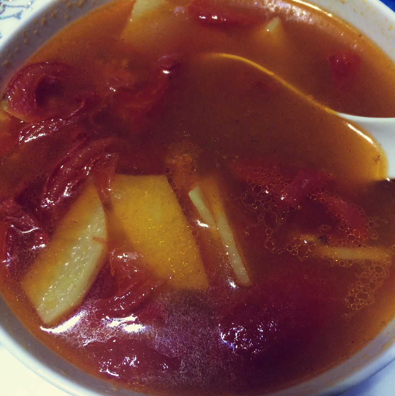 超级浓超好喝的番茄土豆汤