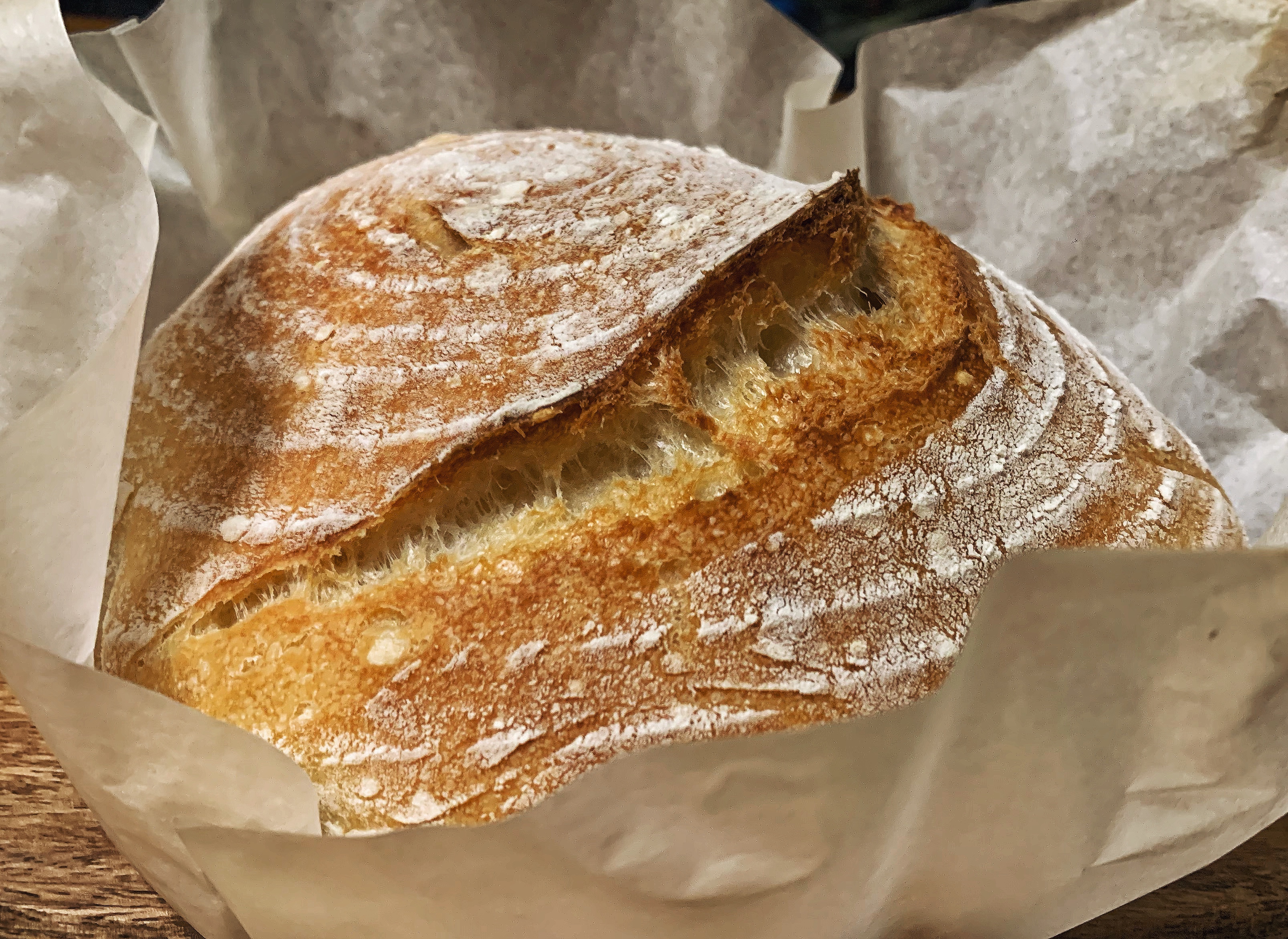 传统欧包
天然酵种 让你的面包拥有大气孔 漂亮耳朵的做法