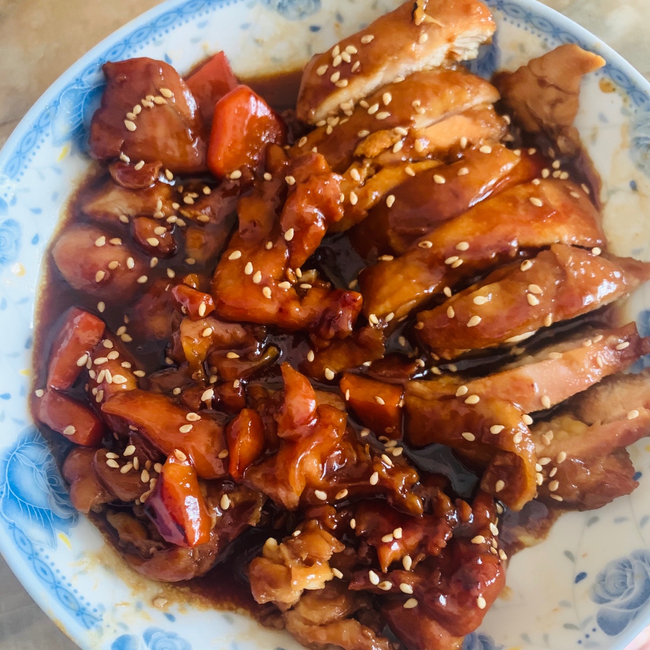 照烧鸡腿饭