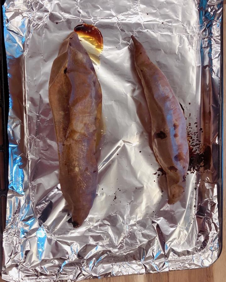 烤箱版烤地瓜秘籍