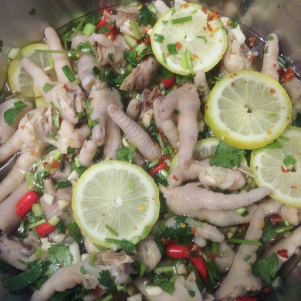 泰式甜辣鸡脚
