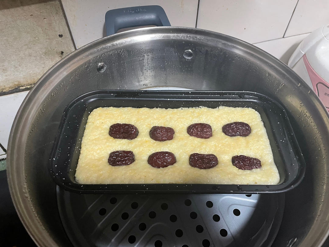 鲜玉米发糕