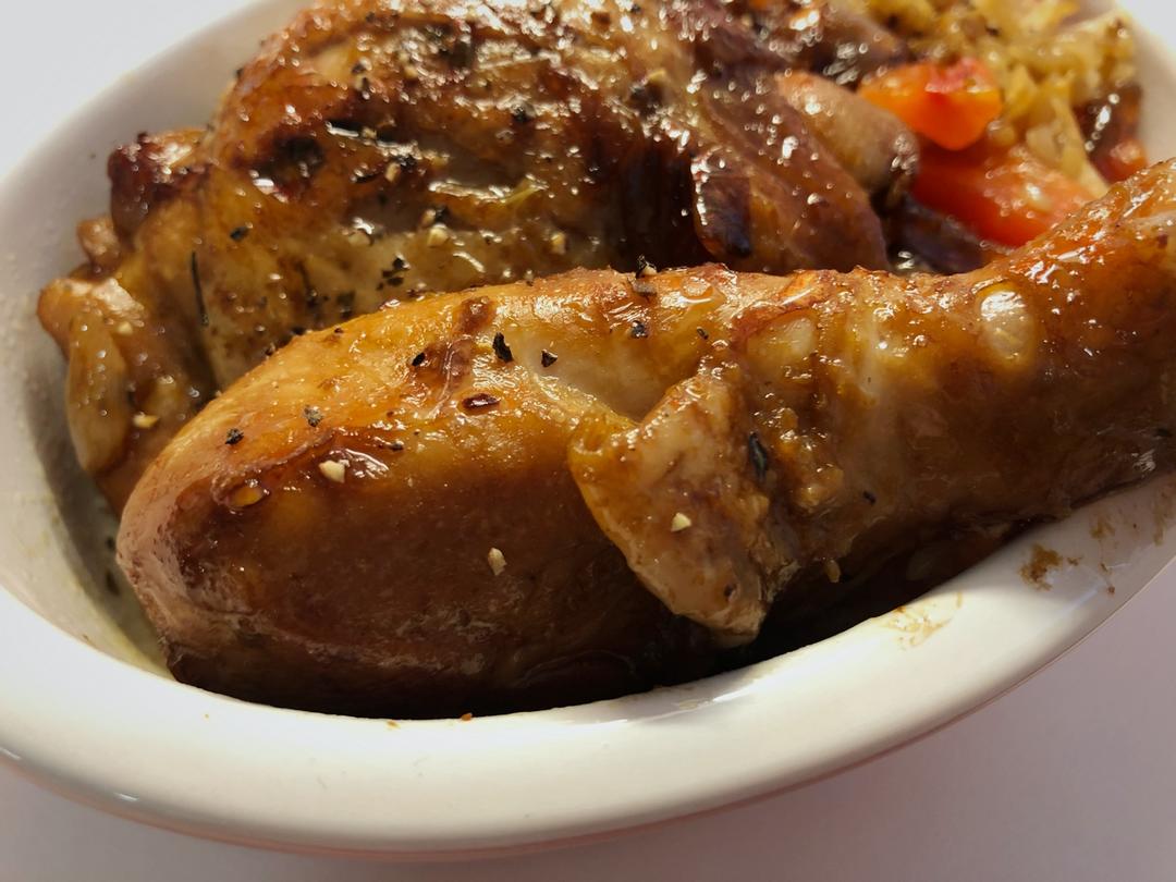 照烧鸡腿饭