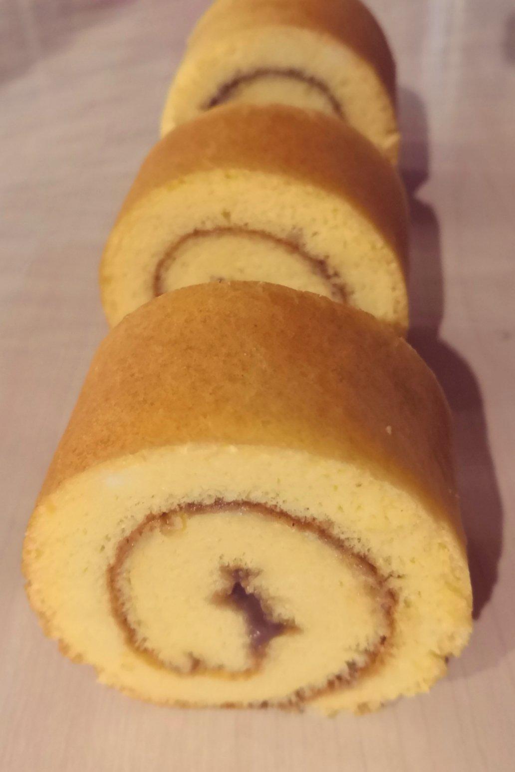 无油轻盈草莓蛋糕卷