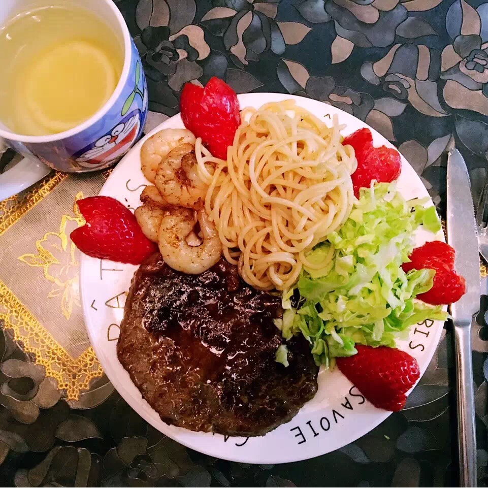 黑椒牛排