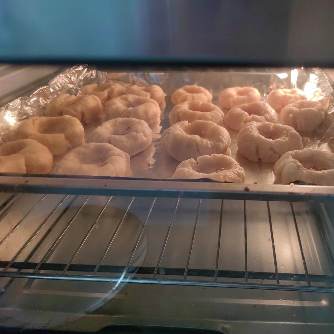 酥到掉渣！无需黄油的烤箱美食，巨好吃的桃酥