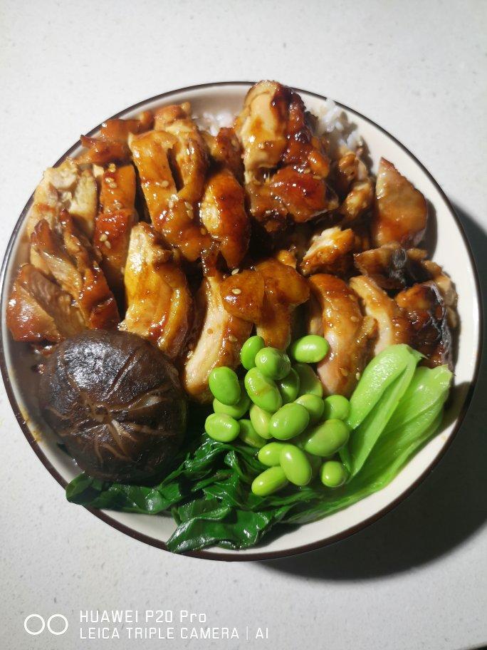 照烧鸡腿饭