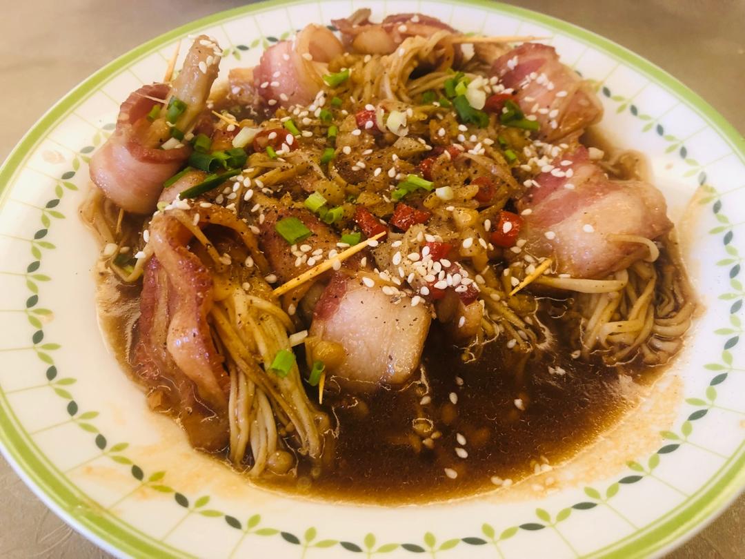 金针菇培根卷