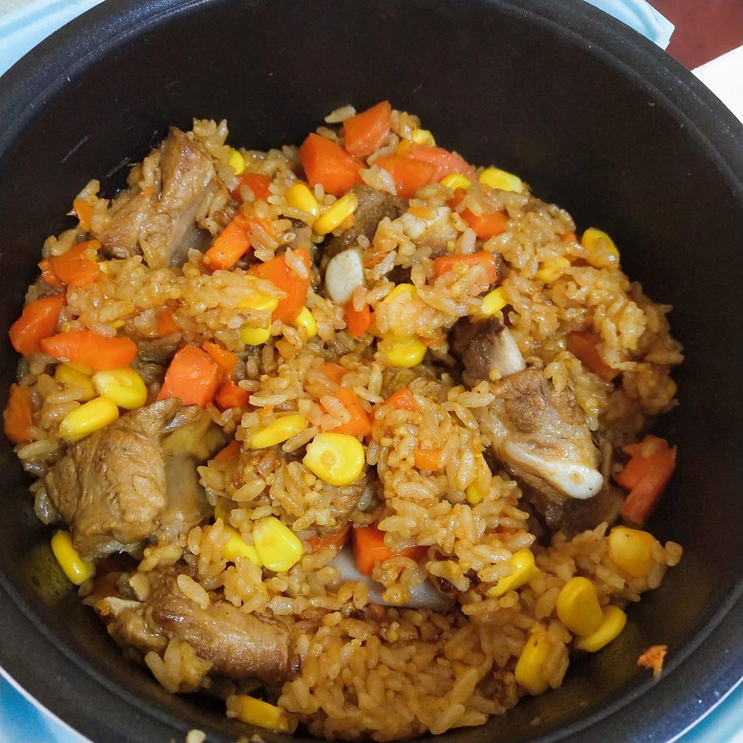 电饭煲排骨饭
