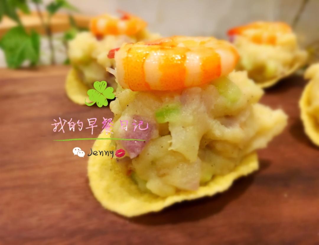 薯片土豆泥大虾