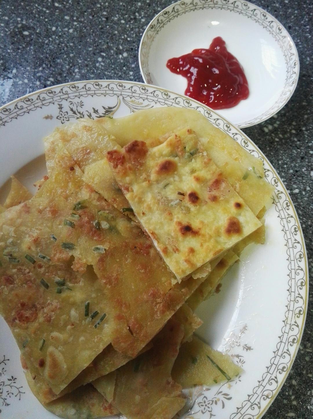 自制葱油饼