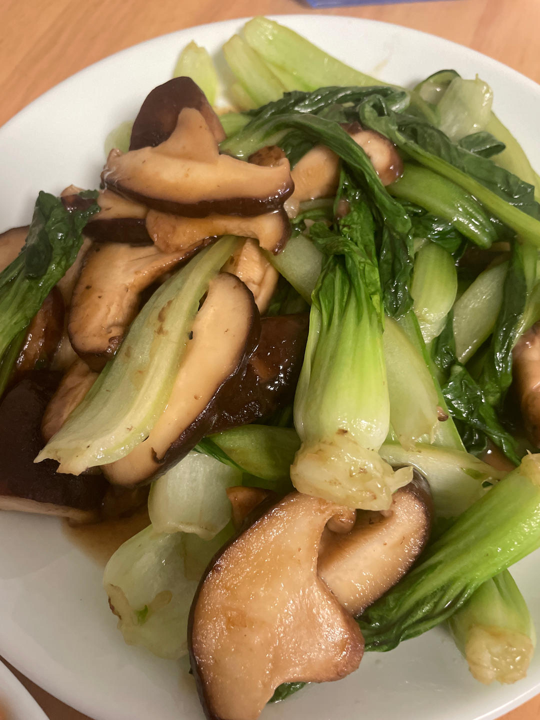 香菇油菜（简单快手）
