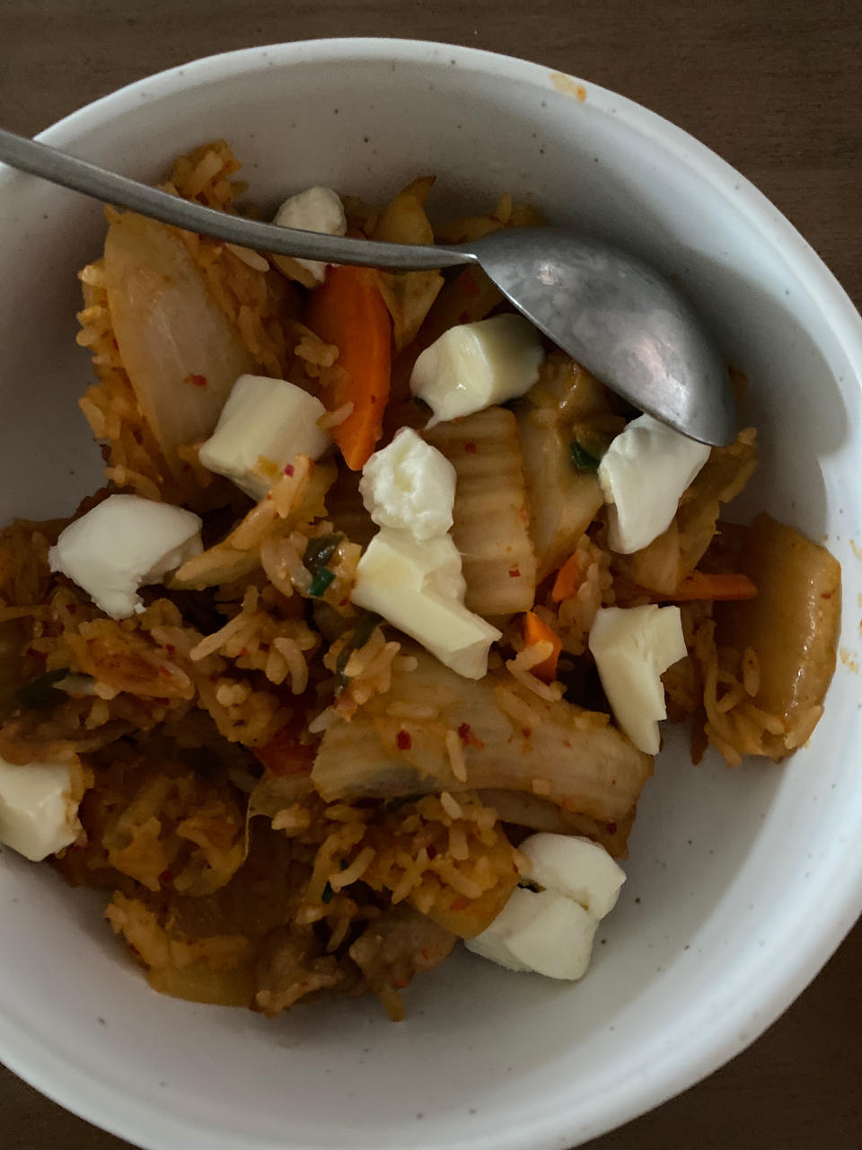 剩米饭最好的归宿——辣白菜炒饭