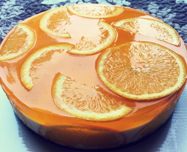 香橙冻芝士蛋糕的做法