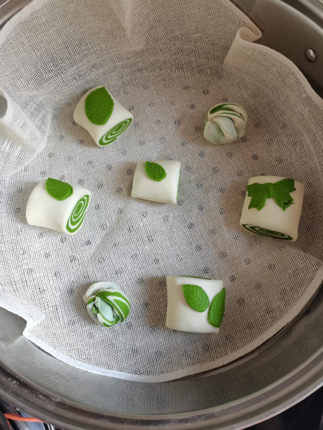 菠菜馒头