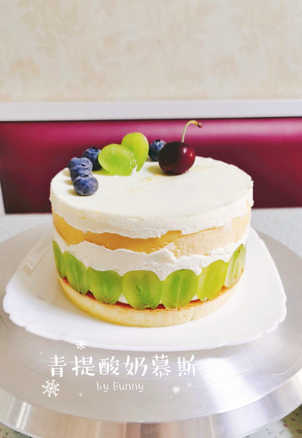 搬运【青提酸奶慕斯蛋糕】—cooking tree