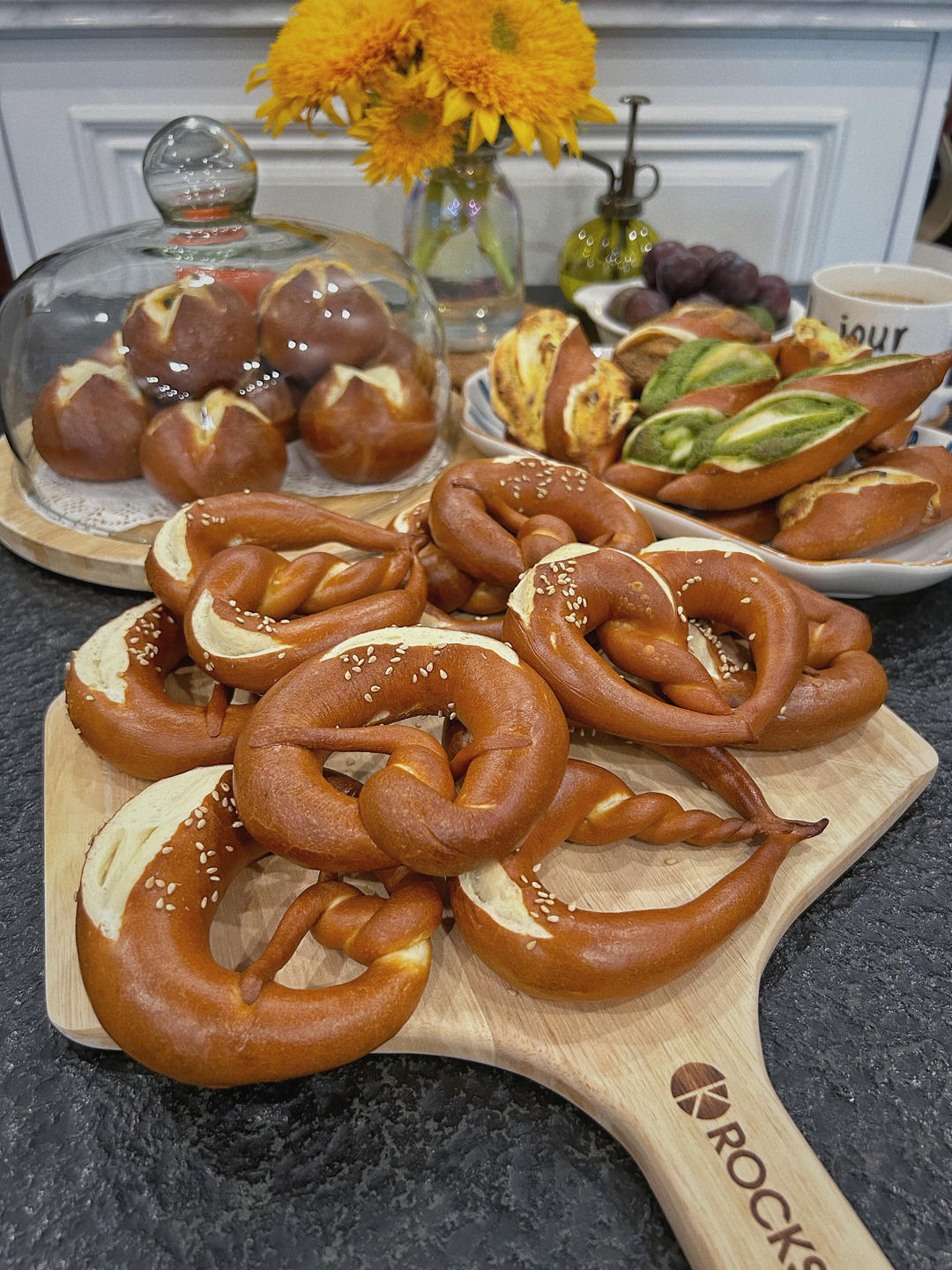 最详细的碱水包 【德国结面包 布雷结面包】有关碱水面包Brezel的一切 Bretzel Brezen Pretzel