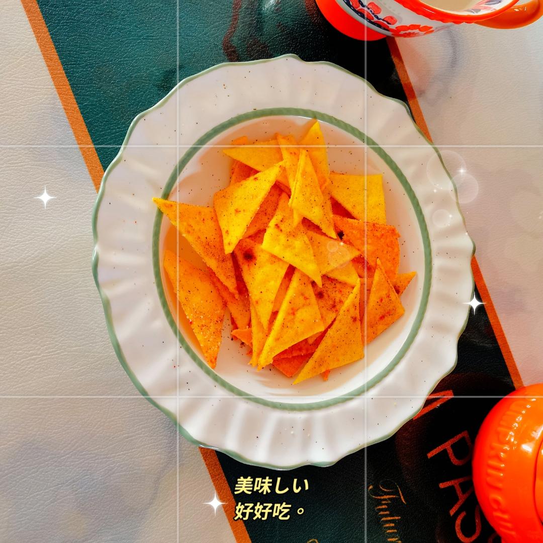 自制椒盐玉米片——非油炸烤箱版