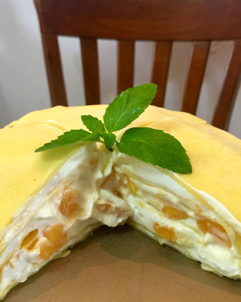 《Tinrry下午茶》教你做芒果班戟和芒果千层饼
