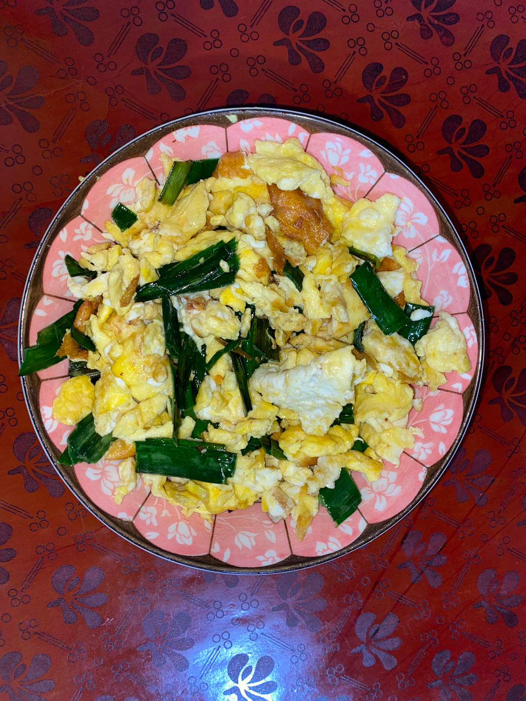 大蒜炒鸡蛋