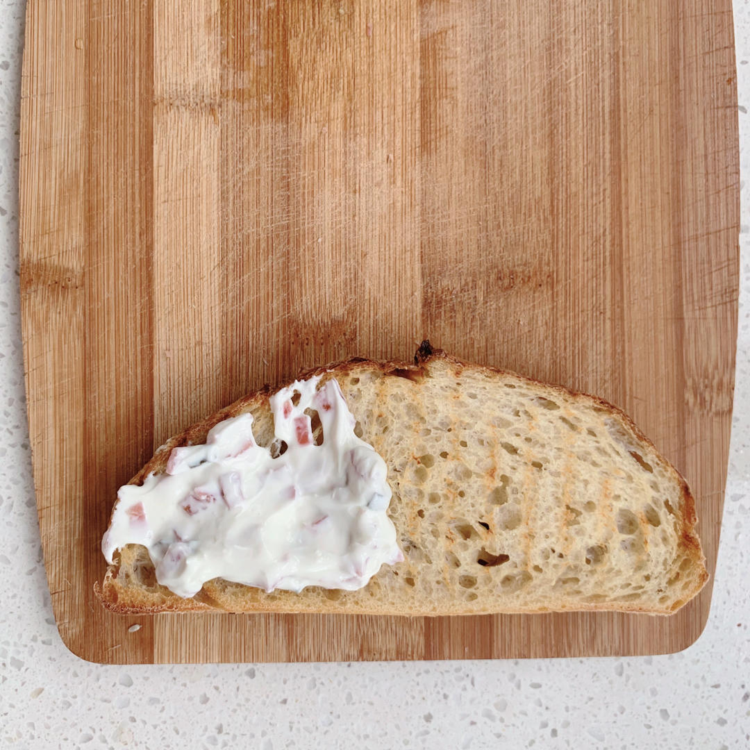 培根酸奶酱纯粹三明治【健康一手握】