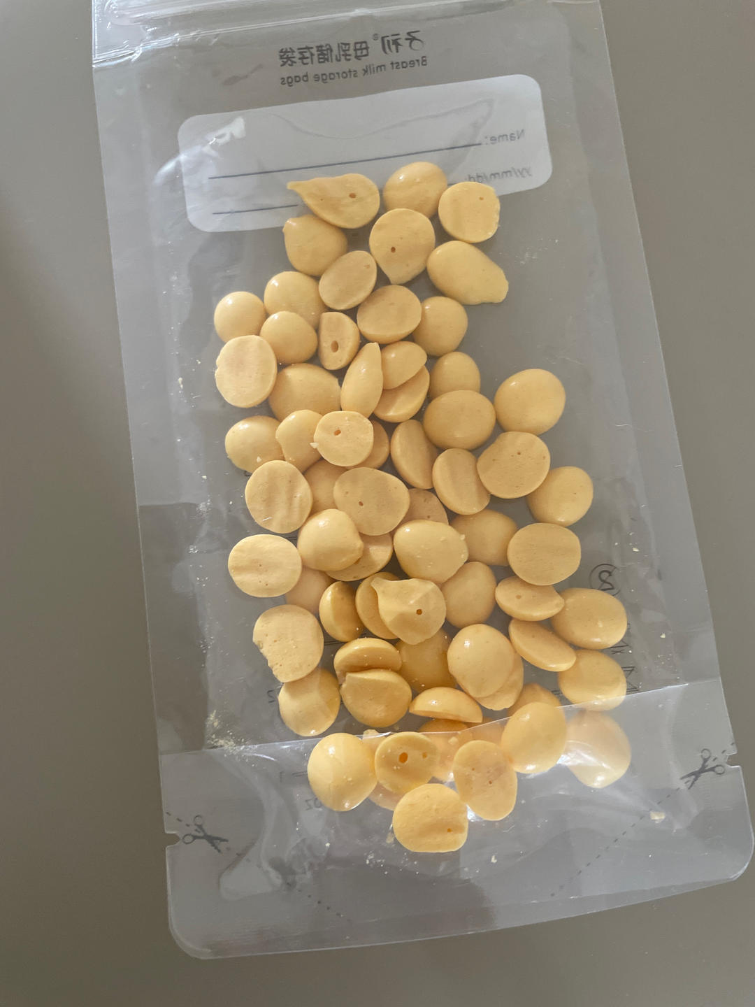 （更新）5月+宝宝辅食                                                 奶香蛋黄溶豆