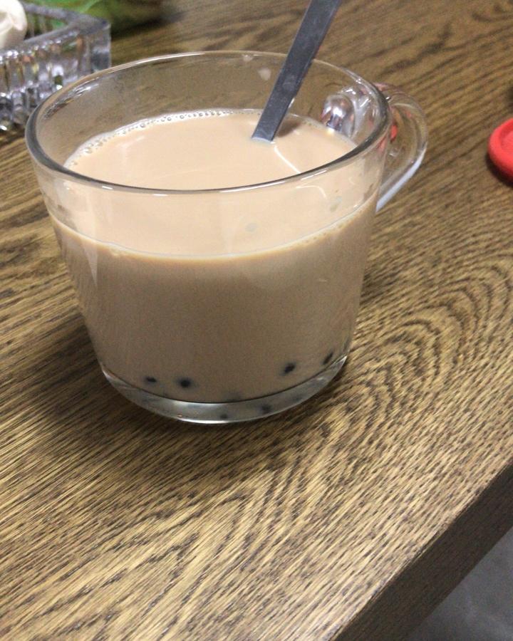 popo_mouse做的家庭版珍珠奶茶