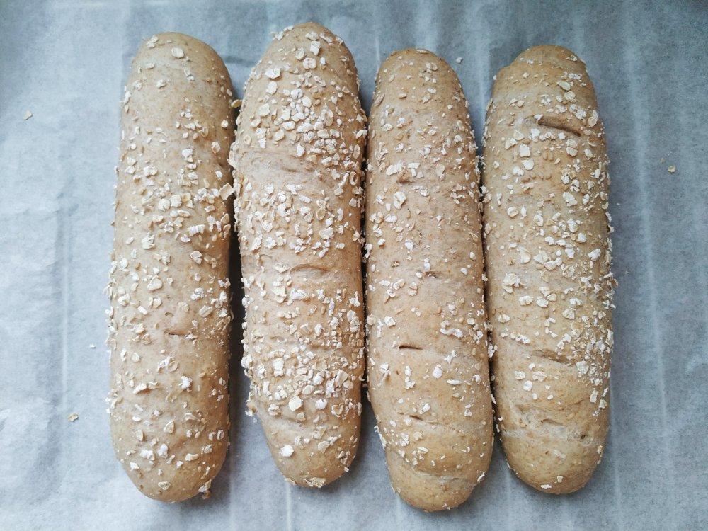 赛百味面包胚--蜂蜜燕麦面包 50%全麦 山寨版