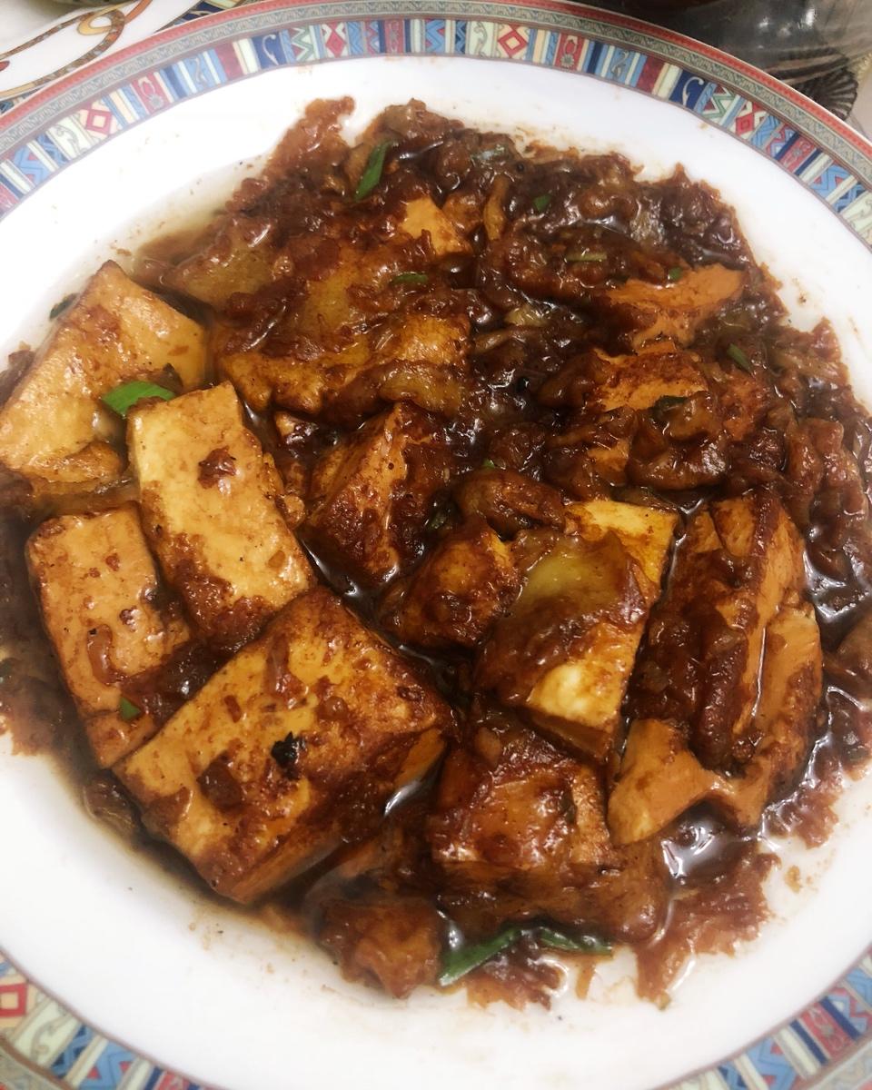 最下饭的锅塌豆腐