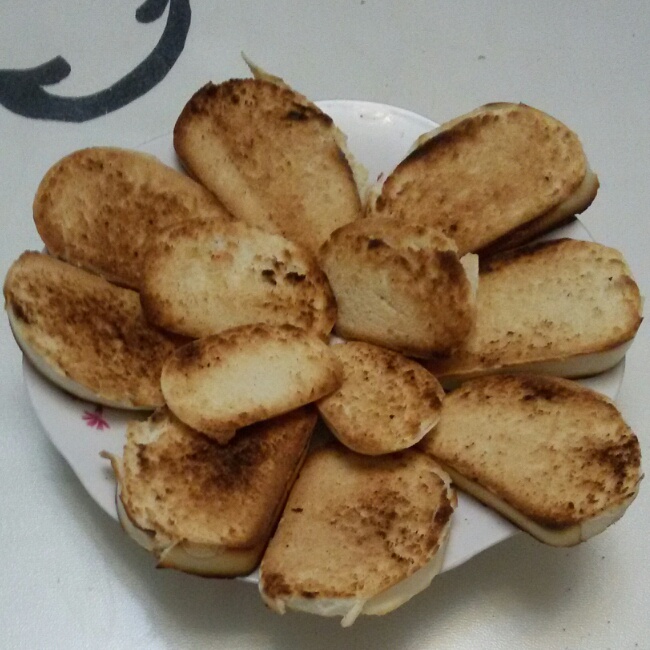 家做烤馒头片（无油）