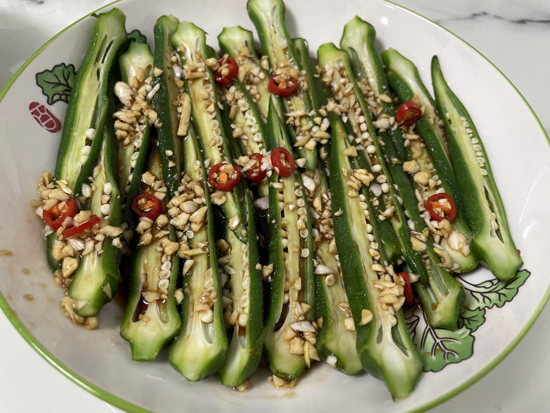 减脂营养健康|白灼秋葵|